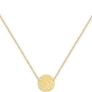 Dainty Gold Layered Bar Neckalce Moon Pendant Lariat Y Necklace 14K Gold Simple